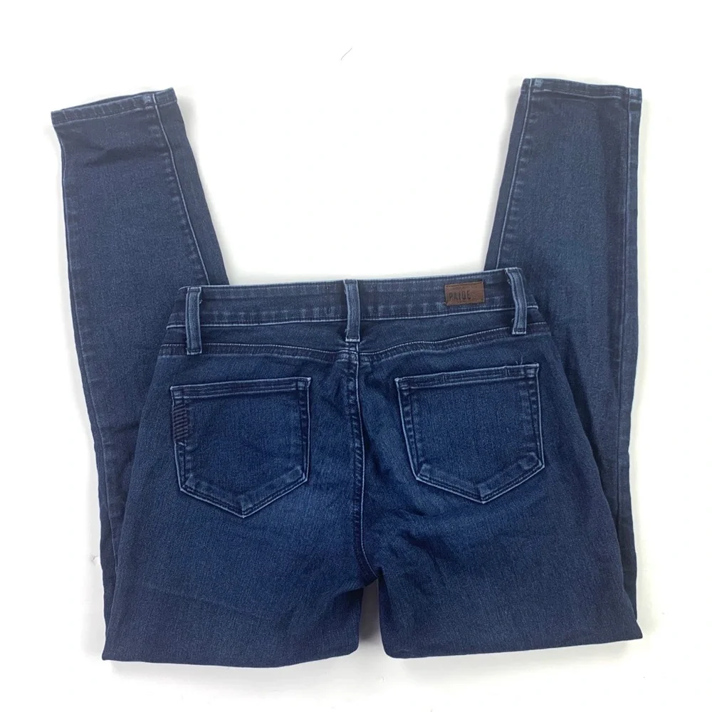 ALL JEANS DISCOUNTED!- PAIGE $179 Verdugo Skinny Ankle Jeans - Picture 6 of 8